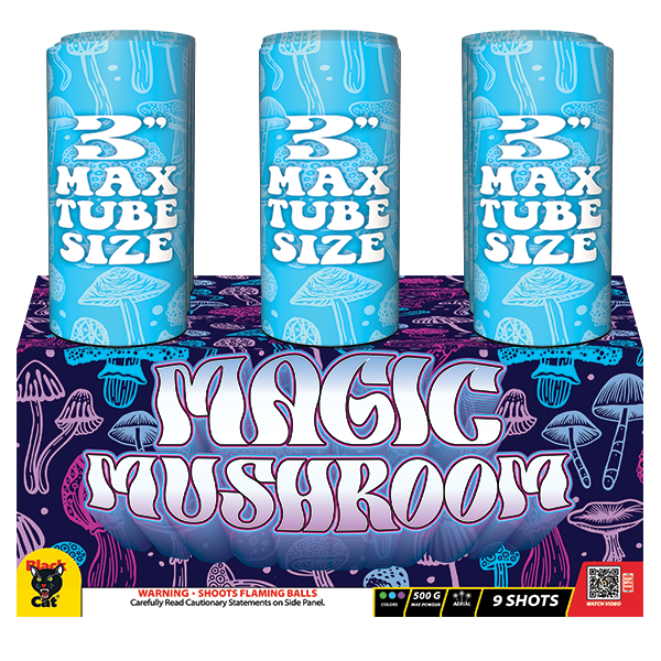 Magic Mushroom 9-Shot XL Aerial Cake