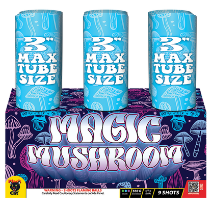 Magic Mushroom 9-Shot XL Aerial Cake