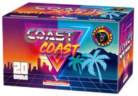 Coast To Coast 20-Shot XL Aerial Cake