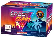 Coast To Coast 20-Shot XL Aerial Cake