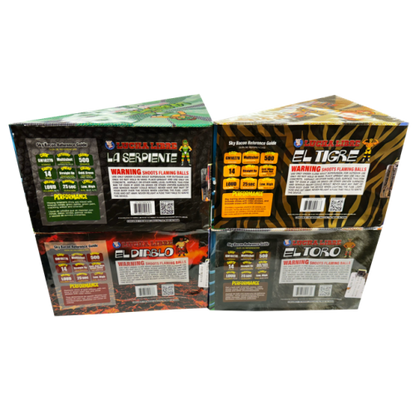 Lucha Libre 14-Shot Assortment Set