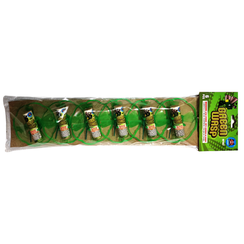 Green Wasp Flying Novelty (6-Pack)