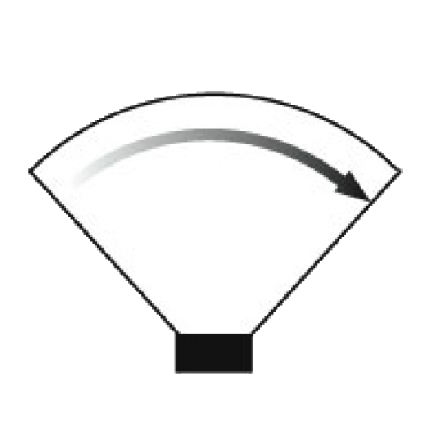 FanSweep Crossette Assortment (25mm) 13-Shot Pro-Line Fan Slice | 1/6 Case