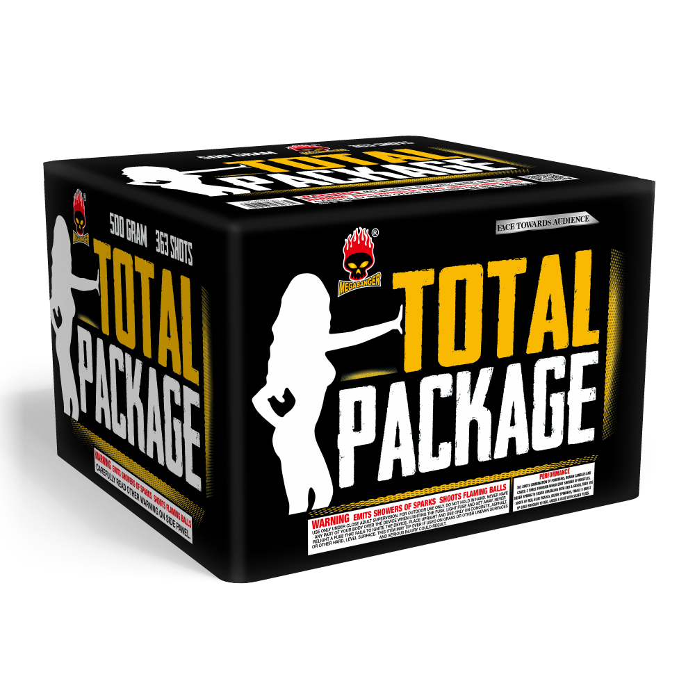 Total Package 363-Shot XL Aerial Cake