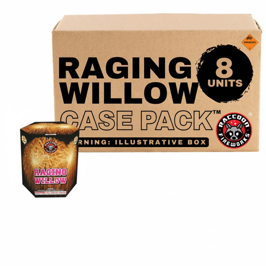 Raging Willow 19-Shot Standard Aerial Cake | Case Pack™ 8/1