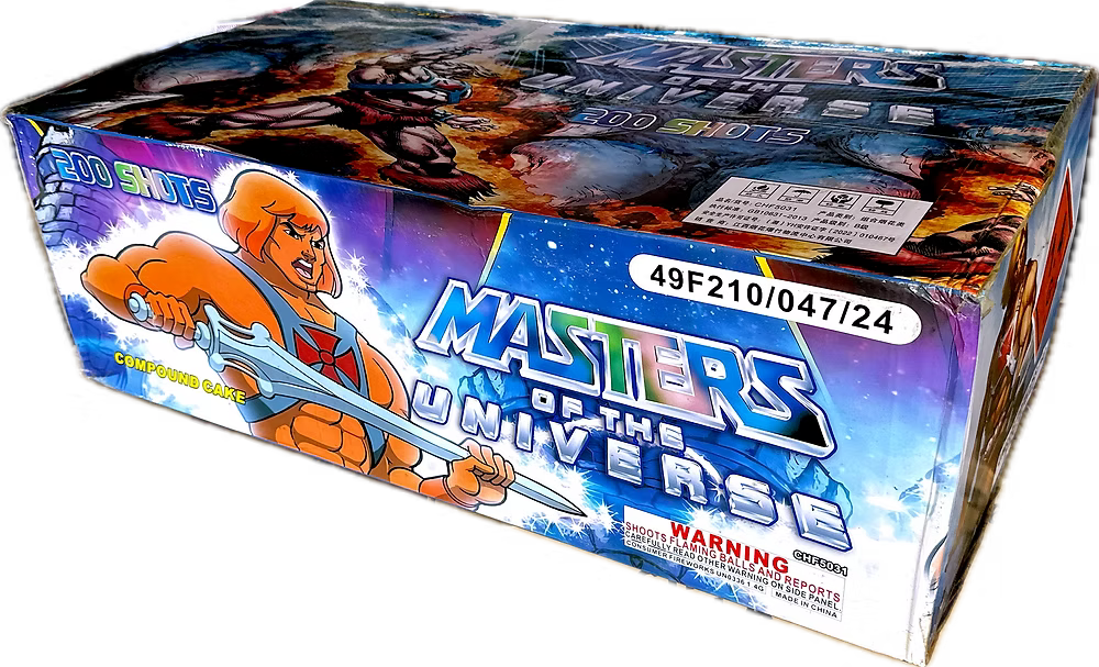 Pastel aéreo Masters of the Universe 200 tiros XXL