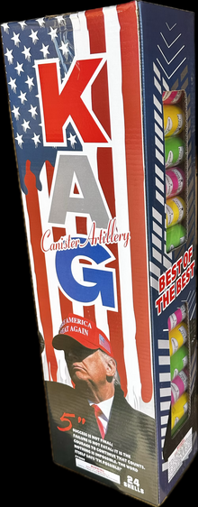 KAG (Keep America Great) 24-Shot 5 in. Canister Shells