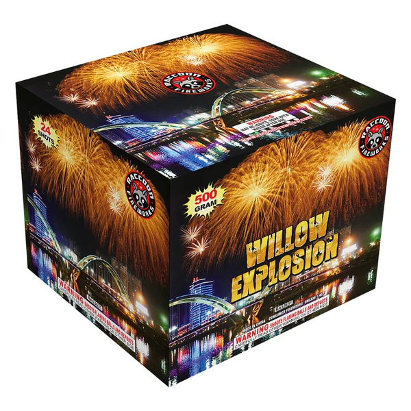 Willow Explosion 24-Shot XL Aerial Cake