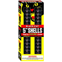 Black Cat 24-Shot 5 in. Canister Shell Kit