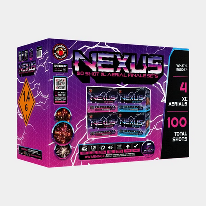 Nexus™ 50 Shot XL® Sets de Finales Aéreos®