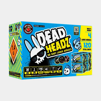 Dead Headz™ 30 Disparos Aéreos Grandes