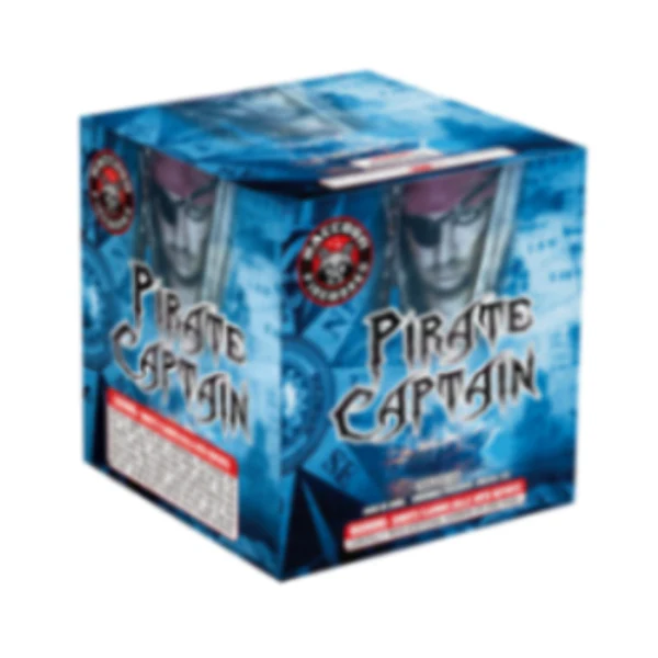 Pirate Captain 21-Shot Standard Aerial Cake | Case 9/1