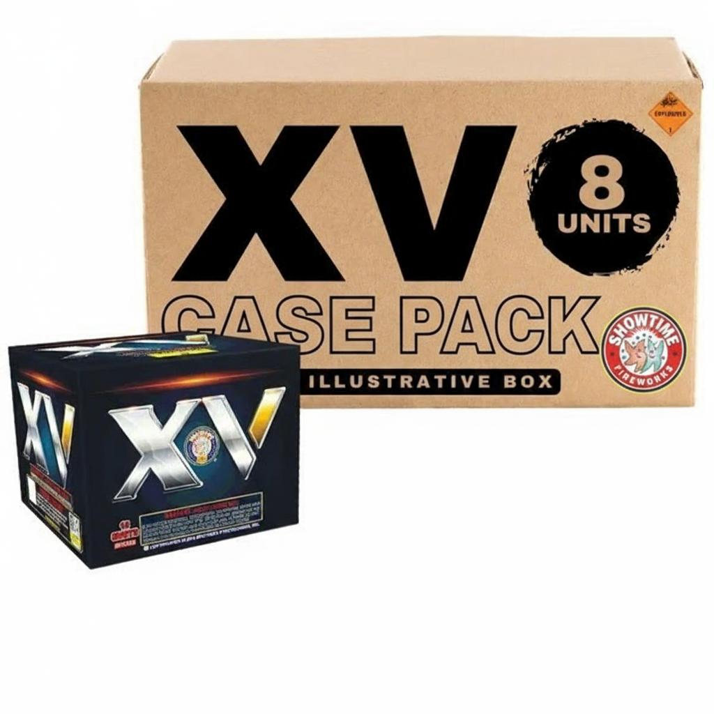 XV 15-Shot Standard Aerial Cake | Case Pack™ 8/1