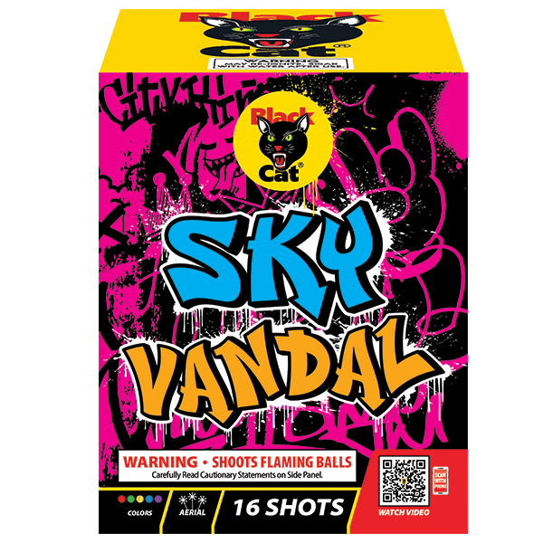 Sky Vandal 16-Shot Standard Aerial Cake