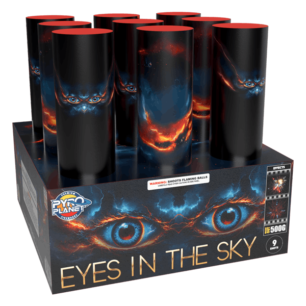 Ojos En El Cielo Torta Aérea XXL de 9 Tiros