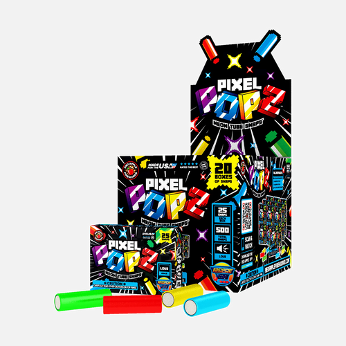 Pixel Popz™ Neon Tube Snaps