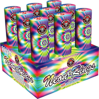 Neon Rings 9-Shot XL Aerial Cake