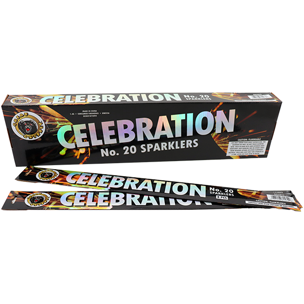 Premium Celebration 20 in. Sparkler (8-Pack)