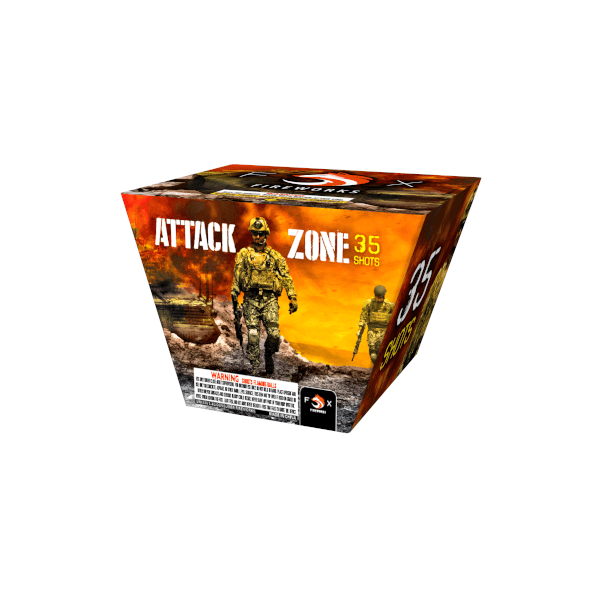 Attack Zone 35-Shot Standard Aerial Cake