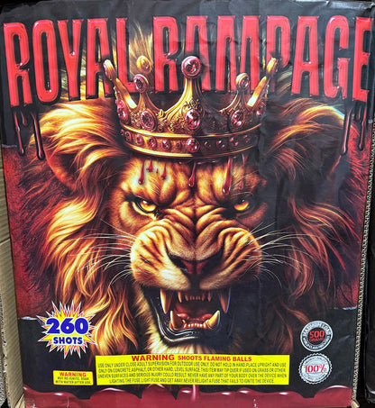 Royal Rampage Tarta Aérea XL de 260 disparos