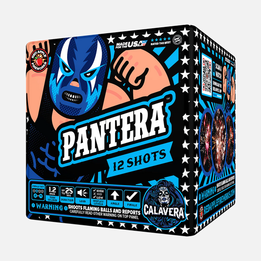 Luchadores Extremos!™ 48 Shot Standard Aerial Finale Set®