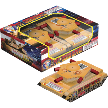 M1 Abrams Ground Novelty (2-Pack)