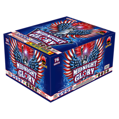 Midnight Glory 76-Shot XL Aerial Cake