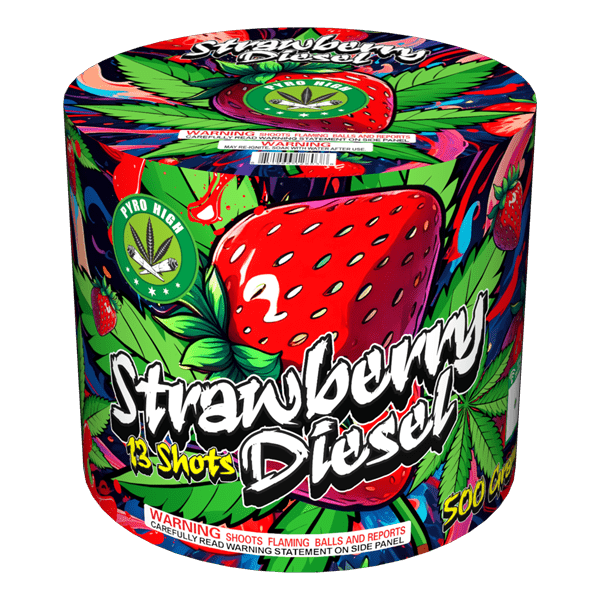 Strawberry Diesel 13-Shot XL Aerial Cake