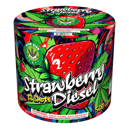 Strawberry Diesel 13-Shot XL Aerial Cake
