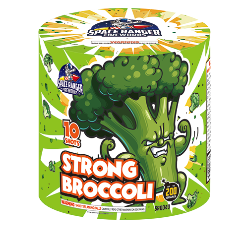 Strong Broccoli 10-Shot Standard Aerial Cake