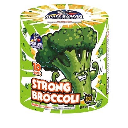 Strong Broccoli 10-Shot Standard Aerial Cake