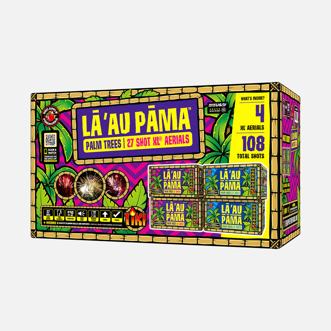 LAʻAU PAMA™ Palmeras de 27 disparos XL® Aerials