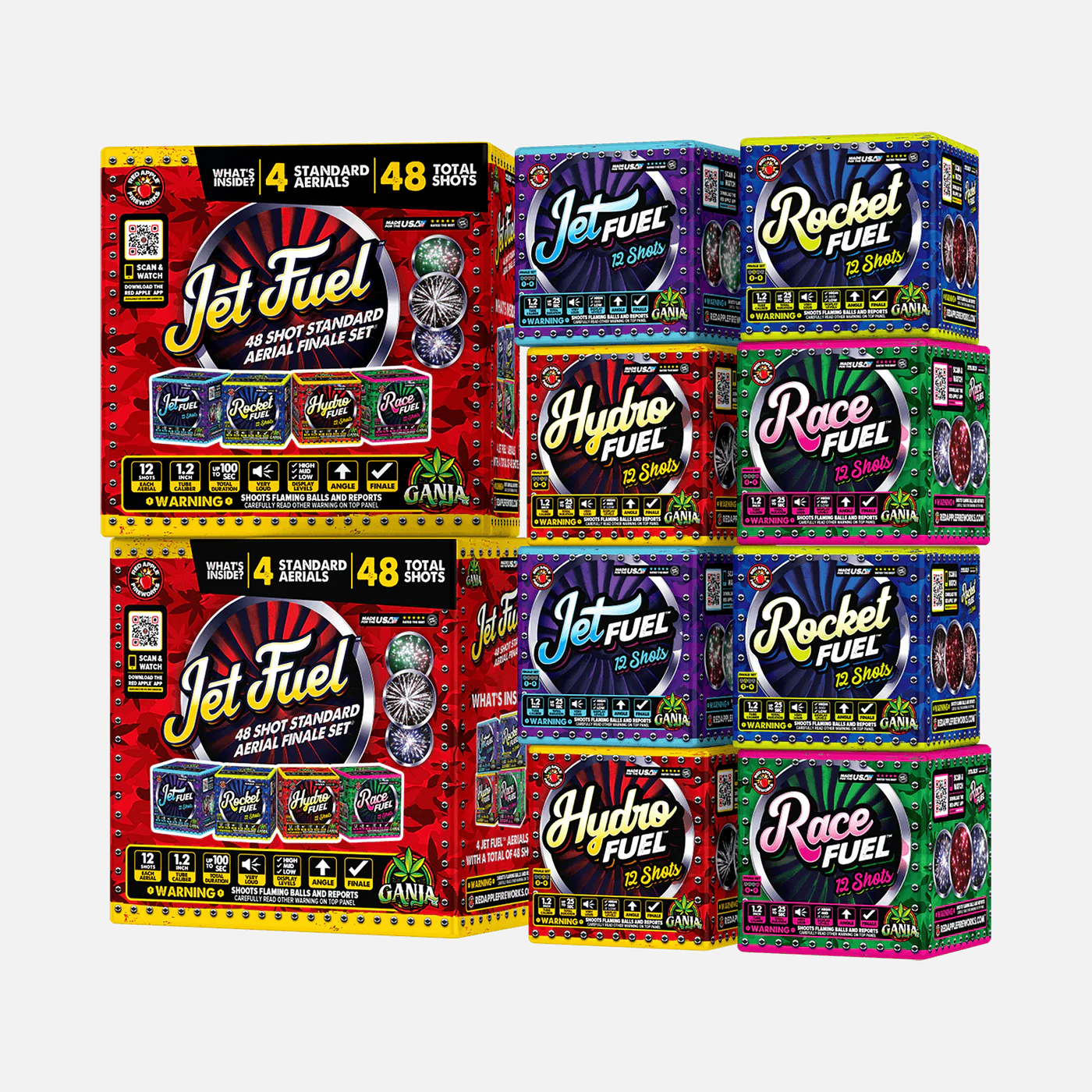 Jet Fuel 48-Shot Aerial Finale Set