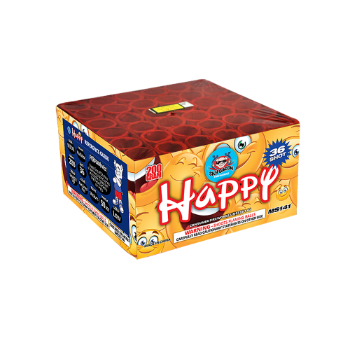 Happy 36-Shot Standard Aerial Cake