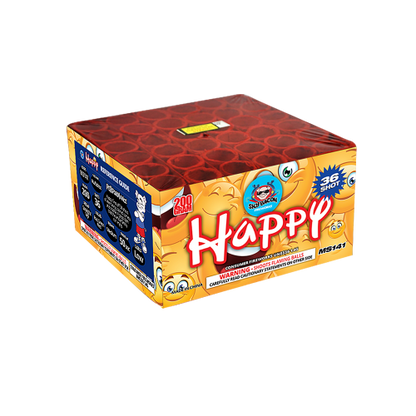 Happy 36-Shot Standard Aerial Cake