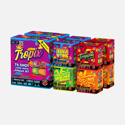 Tropix™ 76-Shots Standard Aerial Finale Set®