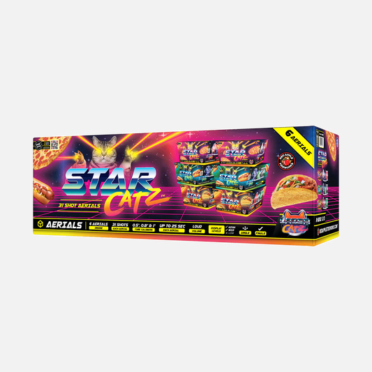 Star Catz™ 31-Shots XL® Aerials