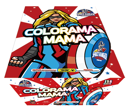Colorama Mama 156-Shot XL Aerial Cake
