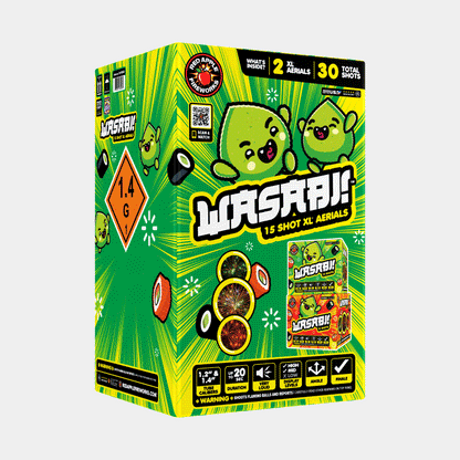 Wasabi 15-Shot XL Aerial Set