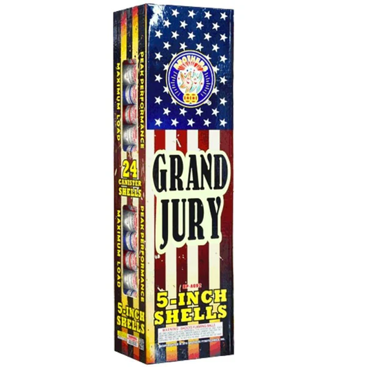 Grand Jury 24-Shot 5 in. Canister Shell Kit