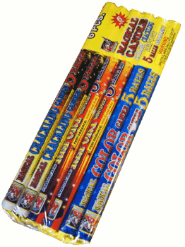 Roman Candle 5-Shot (6-Pack)