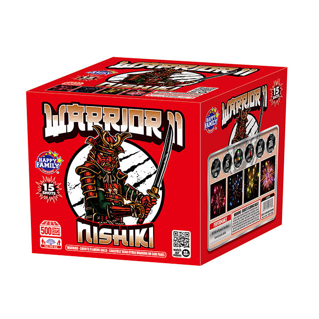 Warrior II 15-Shot XL Aerial Cake