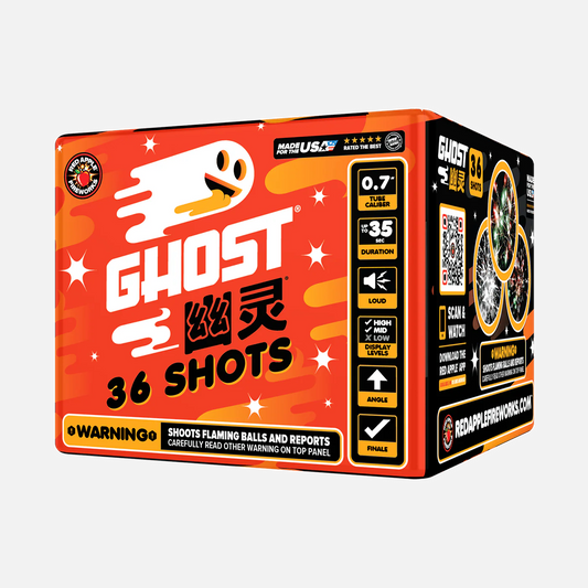 Ghost® 36 tiros estándar de fuegos artificiales
