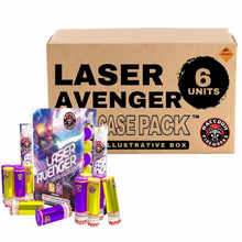 Laser Avenger 12-Shot Canister Shells | Case Pack™ 6/1
